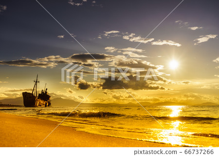 The famous shipwreck near Gythio Greece 66737266