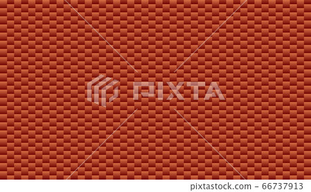 Red brick plastic texture repeat carbon, block 66737913