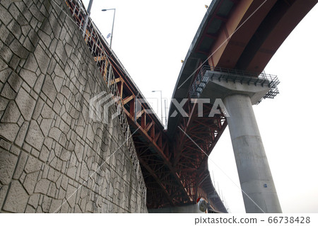 View from below the bridge 66738428