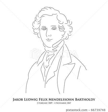 費利克斯·門德爾松(Felix Mendelssohn)(1809年2月3日至1847年11月4日) 費利克斯·門德爾松(Felix Mendelssohn)(1809年2月3日至1847年11月4日) 66739748