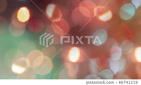 Multicolored defocused bokeh lights background - horizontal wallpaper, poster Multicolored defocused bokeh lights background - horizontal wallpaper, poster 66741219