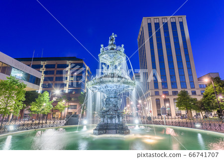Montgomery, Alabama, USA Fountain Montgomery, Alabama, USA Fountain 66741707