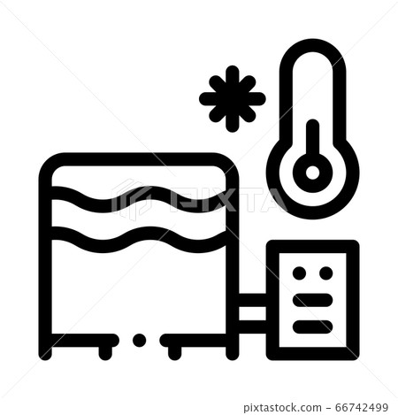 juice cooling icon vector outline illustration 66742499