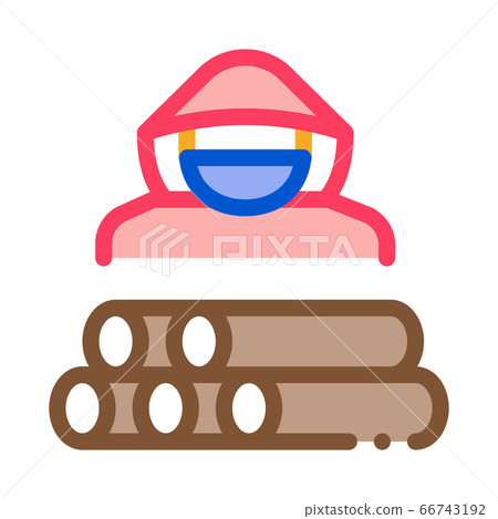 forest crime icon vector outline illustration forest crime icon vector outline illustration 66743192