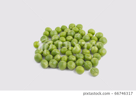 Pile of green wet pea. Pile of green wet pea. 66746317