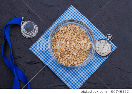 Sport and healthy lifestyle concept flat lay. 66746552