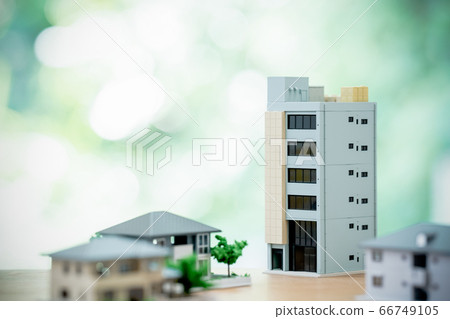 Home Mortgage Real Estate Image Miniature Model Manufacturer 66749105