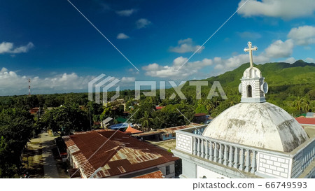 Tower of the Catholic Church. Anda. Pablacion. Bohol island. 66749593