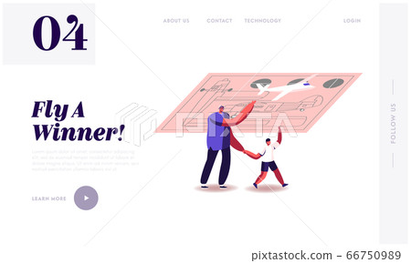 Aircraft Modeling Landing Page Template. Tiny Characters Father and Little Son Assembling Airplane Model Use Instruction Scheme. Dad and Boy Creative Hobby. Cartoon People Vector Illustration Aircraft Modeling Landing Page Template. Tiny Characters Father and Little Son Assembling Airplane Model Use Instruction Scheme. Dad and Boy Creative Hobby. Cartoon People Vector Illustration 66750989