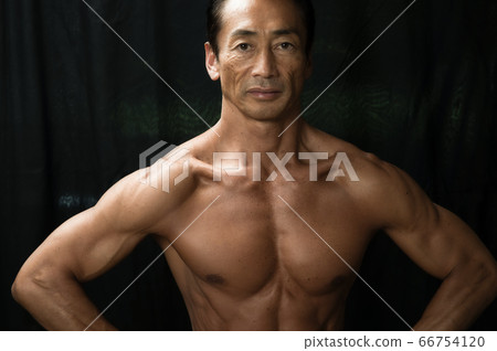 Middle Age Bodybuilder Fine Macho 66754120