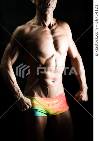 Middle Age Bodybuilder Fine Macho 66754121