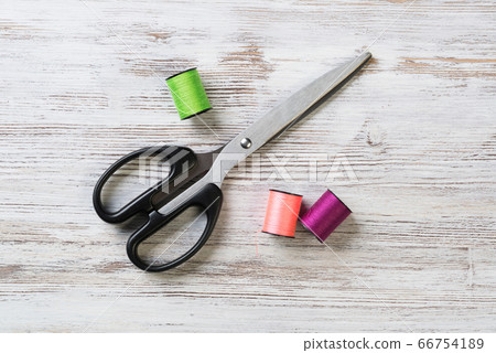 Sewing kit on table 66754189