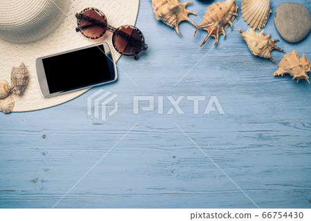 Summer objects for vacation 66754430