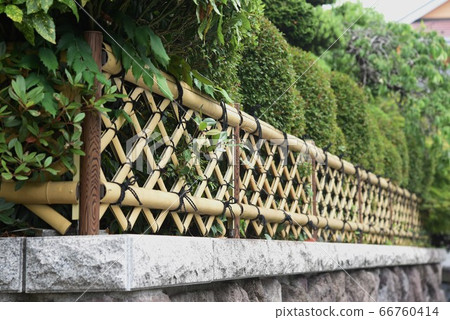 日式人造竹籬笆 日式人造竹籬笆 66760414