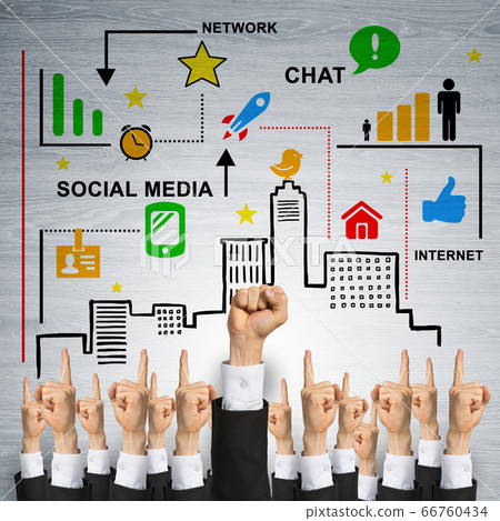 Business and teamwork concept 66760434