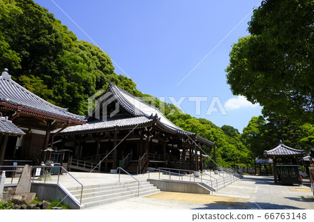 Temple related to the Genpei battle Suma-dera, the famous temple of Kobe Main hall and Daishido 66763148