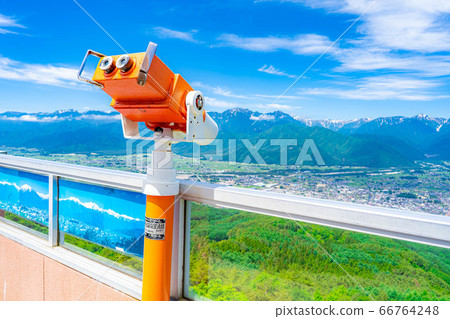 初夏高k山天文台的望遠鏡[長野縣] 66764248