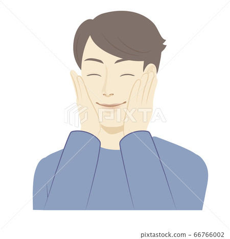 Illustration of men / very pleased - Stock Illustration [66766002] - PIXTA