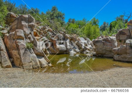 A grotto on Lynx Creek, Prescott Valley, Yavapai Valley, Arizona, USA A grotto on Lynx Creek, Prescott Valley, Yavapai Valley, Arizona, USA 66766036