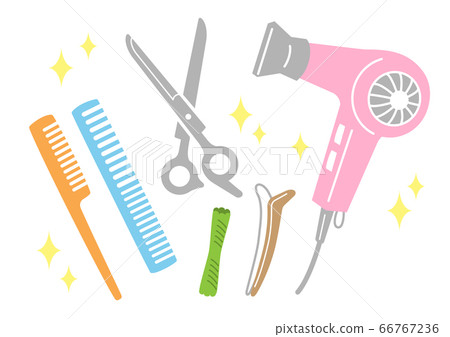 Beauty salon tools (color) Beauty salon tools (color) 66767236