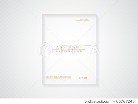 Minimal white design luxury gold frame for your Minimal white design luxury gold frame for your 66767245