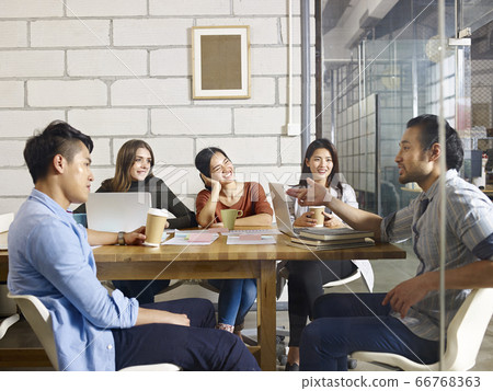 business people in meeting business people in meeting 66768363