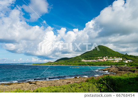 臺灣屏東墾丁小灣沙灘Taiwan Pingtung Kenting Xiaowan Beach 66768454