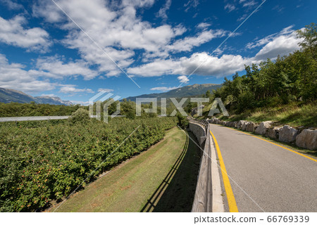 Bicycle Lane in Sarca Valley - Trentino Alto Adige Italy 66769339