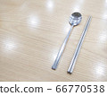 Spoon, chopsticks, cutlery set, dining table 66770538