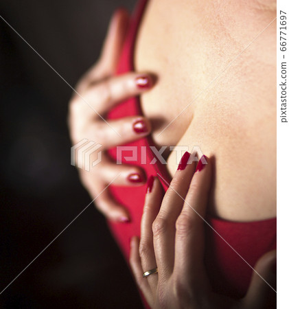 Erotic sexy big breasts model Erotic sexy big breasts model 66771697