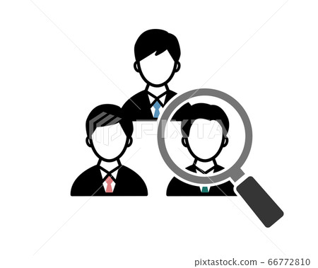 Personnel Evaluation Illustration/Interview/Interview/Personnel Evaluation/Icon Personnel Evaluation Illustration/Interview/Interview/Personnel Evaluation/Icon 66772810