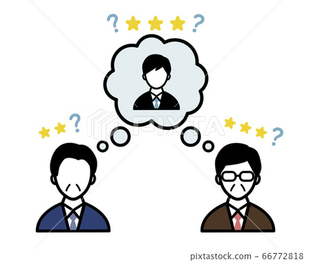 Personnel Evaluation Illustration/Interview/Interview/Personnel Evaluation/Icon Personnel Evaluation Illustration/Interview/Interview/Personnel Evaluation/Icon 66772818