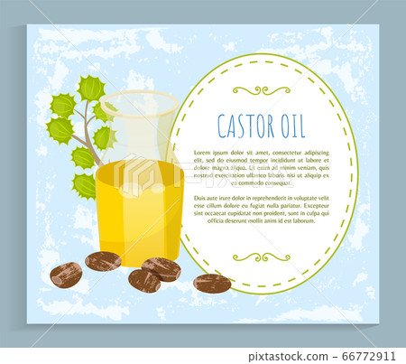 Castor Oil Jar with Essence, Cosmetics Ingredient Castor Oil Jar with Essence, Cosmetics Ingredient 66772911