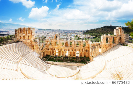 Herodes Atticus amphitheater of Acropolis, Athens Herodes Atticus amphitheater of Acropolis, Athens 66775483
