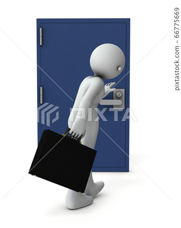 間諜暗中秘密地。 3D渲染。 66775669