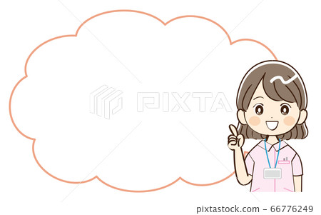 女人,護士,泡泡 女人,護士,泡泡 66776249