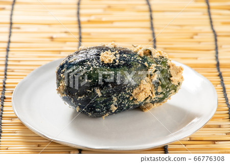 Boiled eggplant in rice. Background, blinds. Boiled eggplant in rice. Background, blinds. 66776308