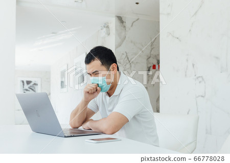 Working from home to stop the rate of coronavirus infection 66778028