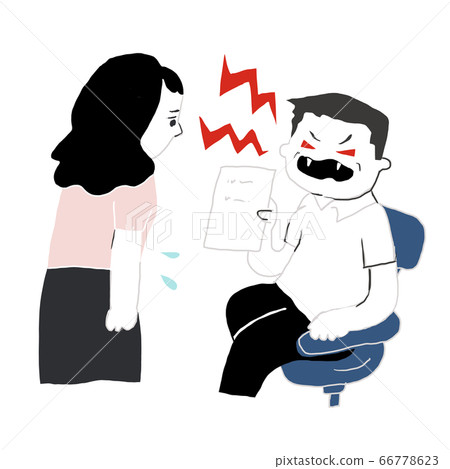 Power harassment at work 66778623