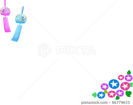 牽牛花風鈴三角架 66779633