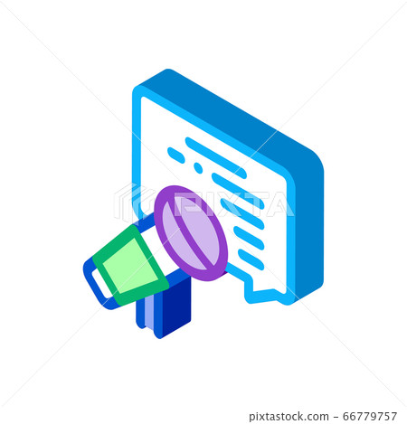 seminar microphone speak isometric icon vector... - Stock Illustration ...