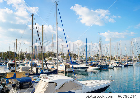 Marina, yachts, motorboats, citycsape, Cyprus Marina, yachts, motorboats, citycsape, Cyprus 66780284