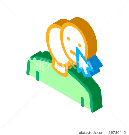 change human face isometric icon vector illustration change human face isometric icon vector illustration 66780443