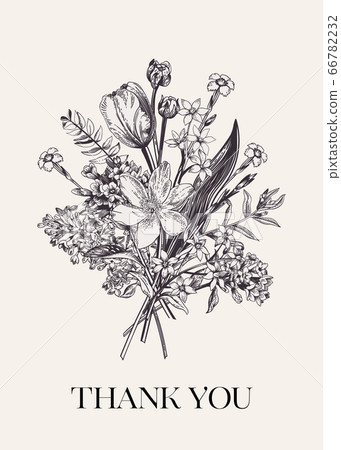 Flower bouquet. 66782232