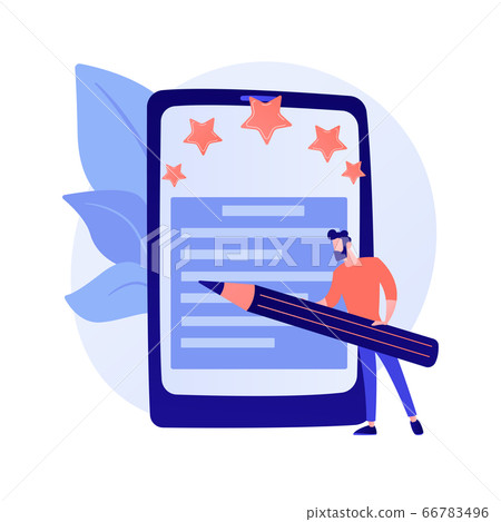 Social network user popularity vector concept metaphor. 66783496