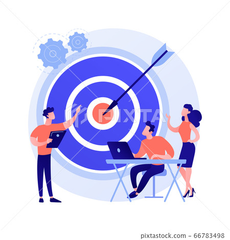 Staff management vector concept metaphor. 66783498