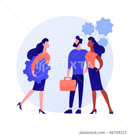 Human resources management vector concept metaphor 66784225
