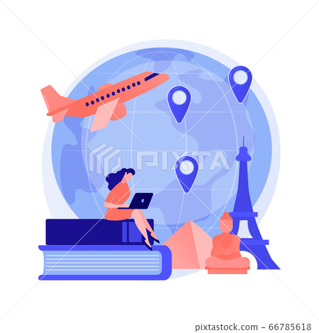 International tourism vector concept metaphor 66785618