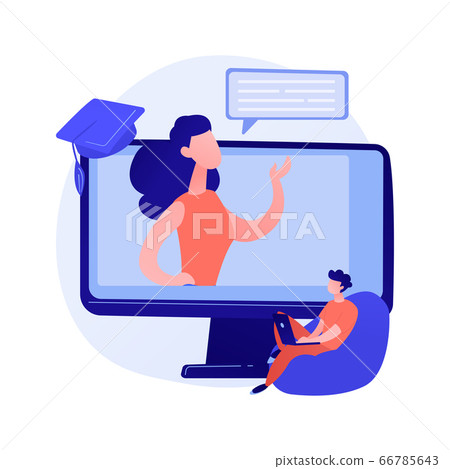 Online workshop vector concept metaphor - Stock Illustration [66785643 ...