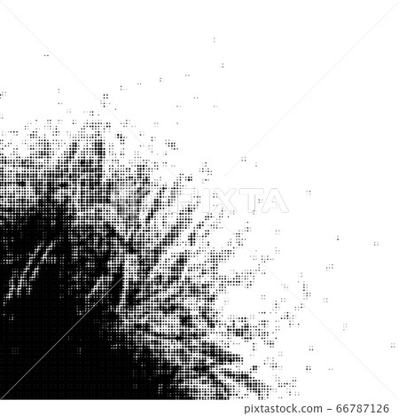 Distressed overlay grunge halftone background. Halftone dots vector texture. Distressed overlay grunge halftone background. Halftone dots vector texture. 66787126